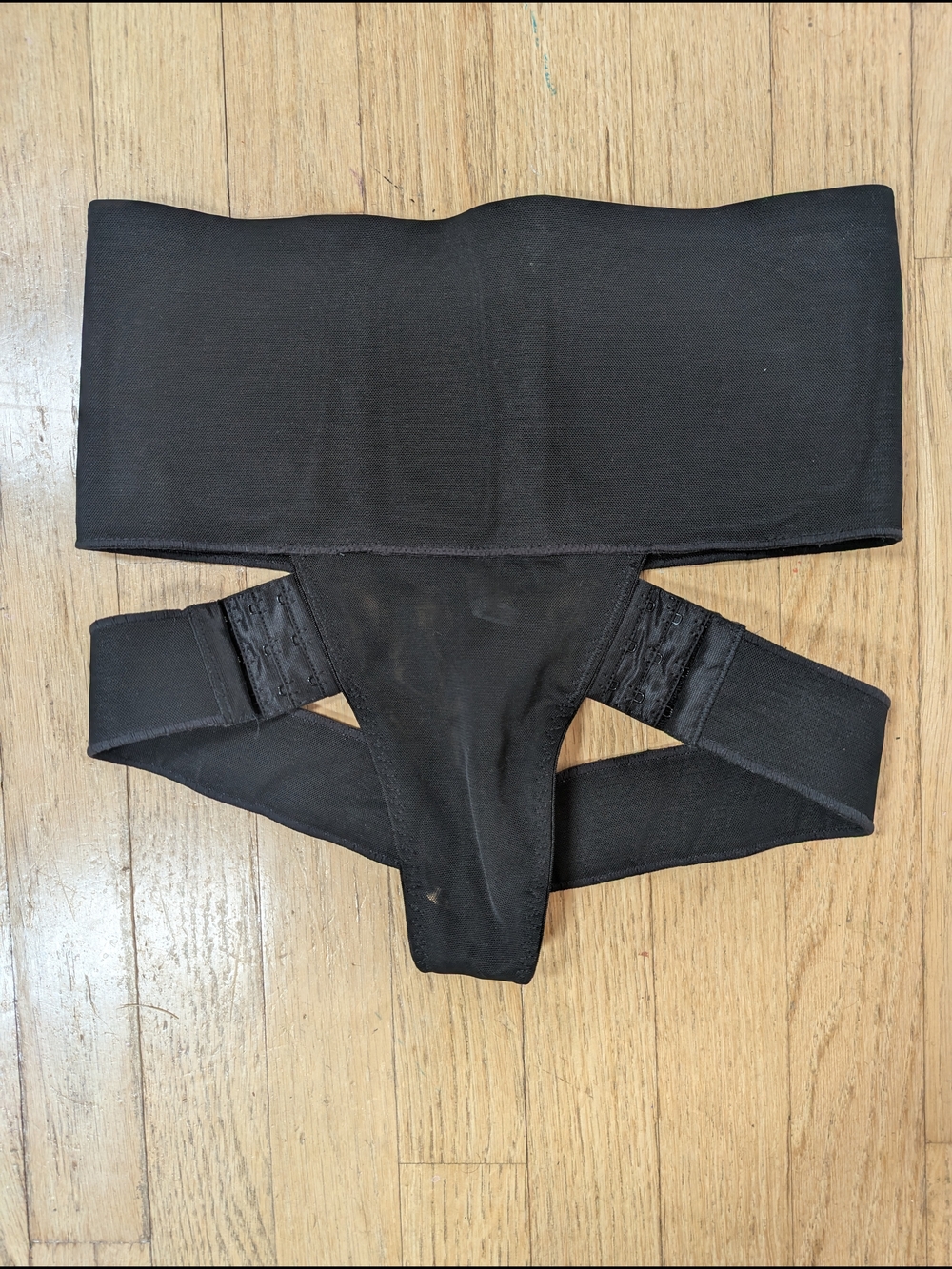 Black Strapless Girdle Shapewear Butt lift